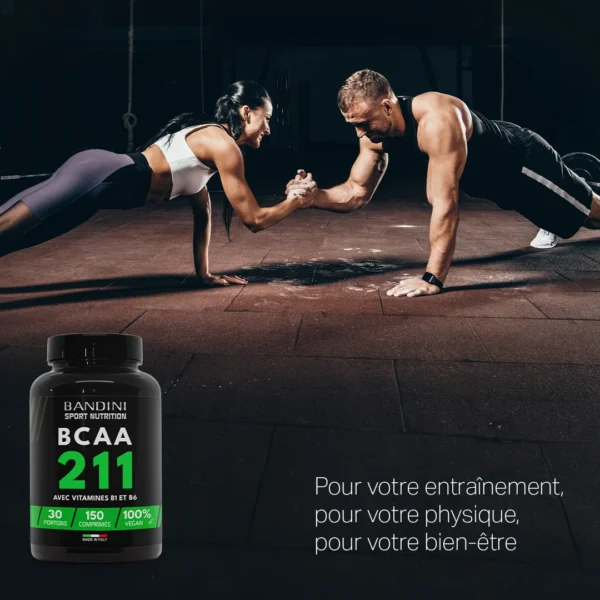 Complément alimentaire à base de BCAA 2 1 1