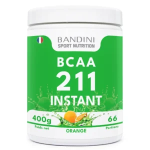 Complément alimentaire à base de BCAA 211 orange