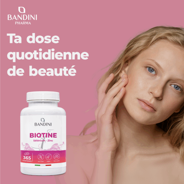 Complément alimentaire à base de biotine