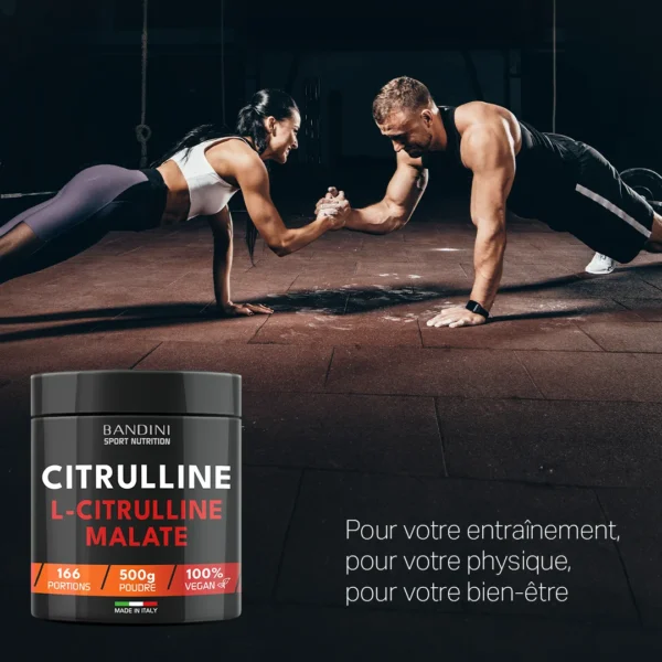 Complément alimentaire à base de Citrulline Malate