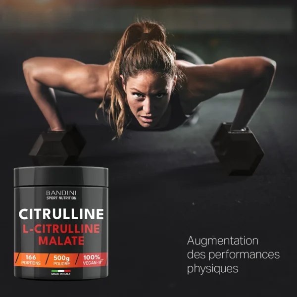 Complément alimentaire à base de Citrulline Malate
