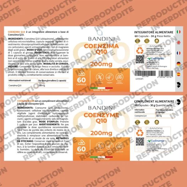 Complément alimentaire à base de coenzyme Q10