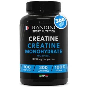Complément alimentaire à base de créatine monohydrate