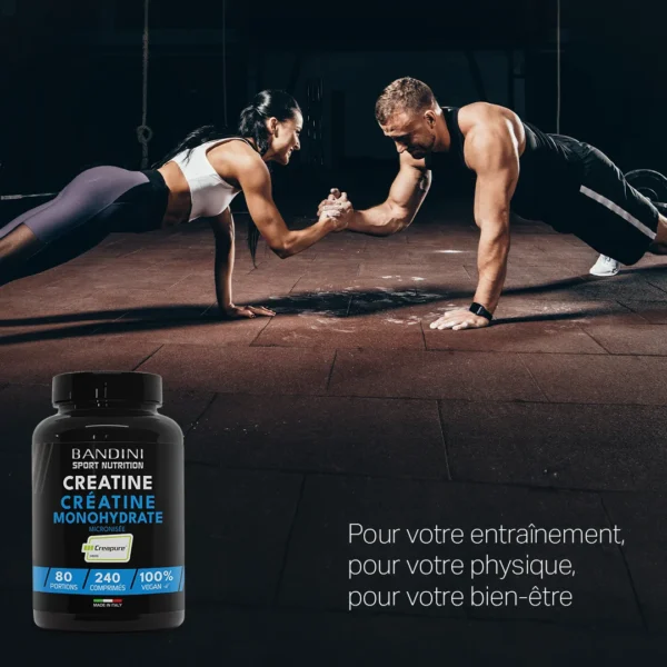 Complément alimentaire à base de créatine Creapure