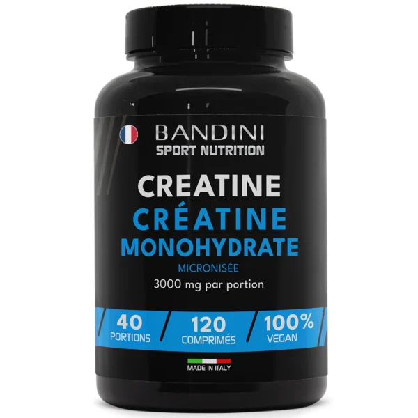 Complément alimentaire à base de créatine monohydrate