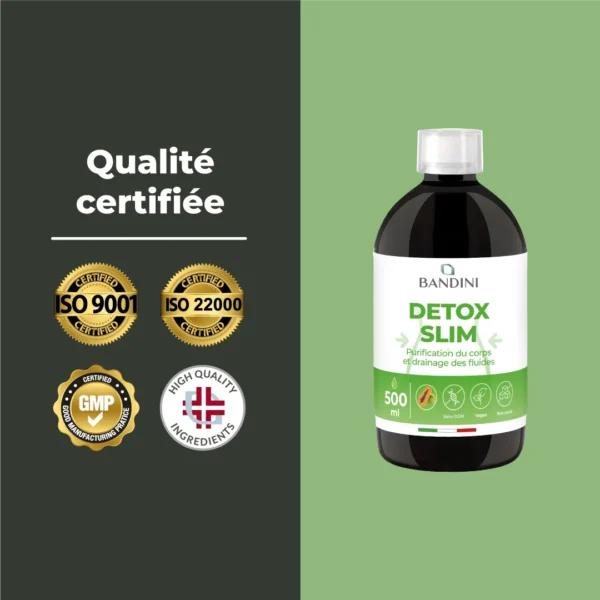 Complément alimentaire liquide à base de Detox Slim