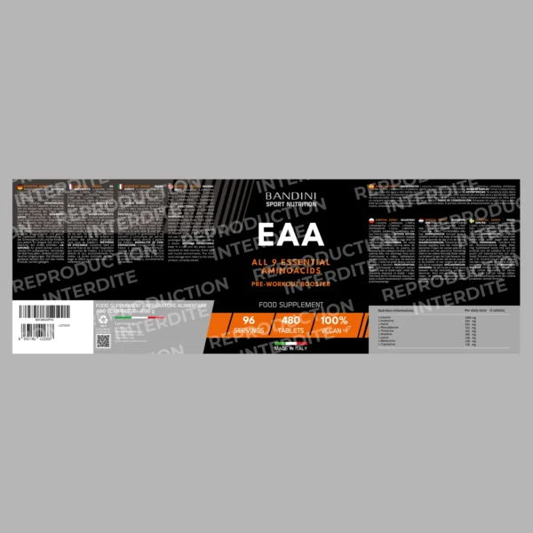 Complément alimentaire à base de EAA