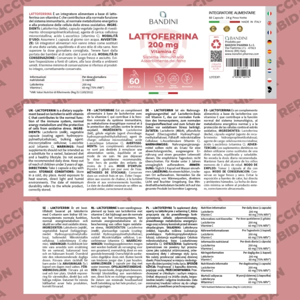 Lactoferrine 60 gélules – Image 5