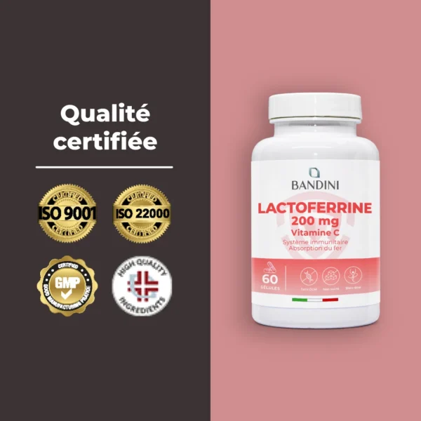 Lactoferrine 60 gélules – Image 6