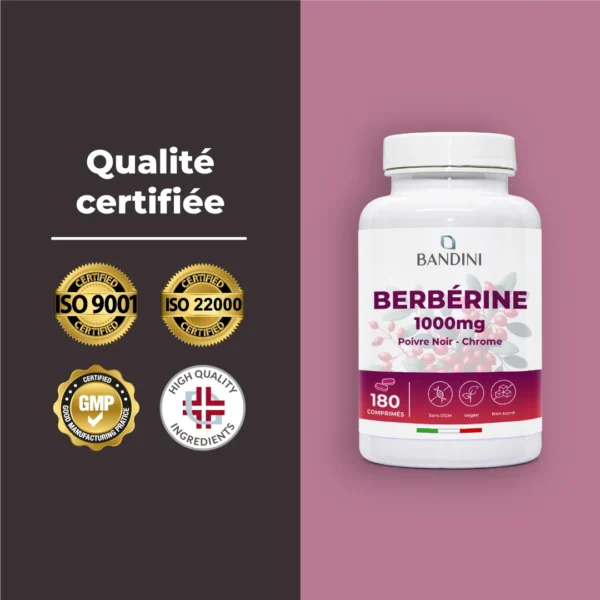 Berbérine - 180 comprimés – Image 6