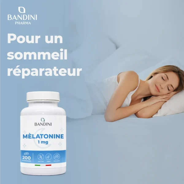 Mélatonine 1 mg 200 comprimés – Image 2