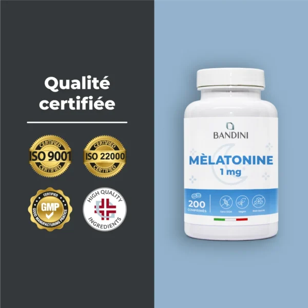 Mélatonine 1 mg 200 comprimés – Image 6
