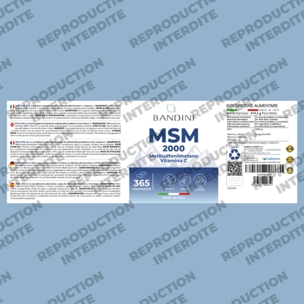 MSM - 365 comprimés – Image 5