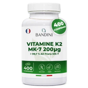 Complément alimentaire à base de vitamine K2 MK7
