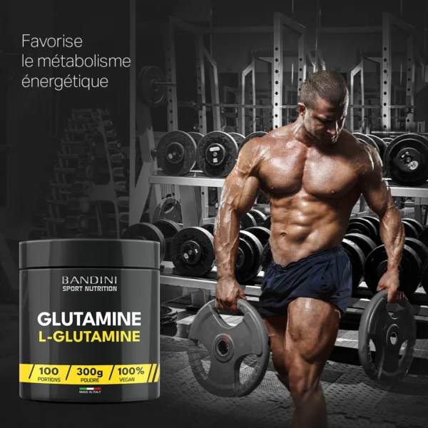Complément alimentaire à base de glutamine en poudre