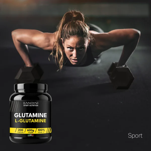 Complément alimentaire à base de glutamine en poudre
