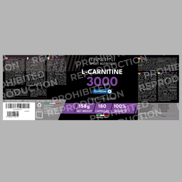 L Carnitine 3000 - 180 gélules – Image 6