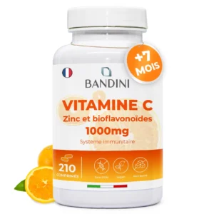 Complément alimentaire à base de vitamine C + zinc
