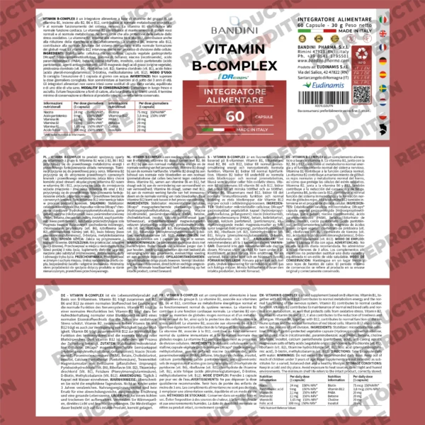 Complément alimentaire à base de vitamines B