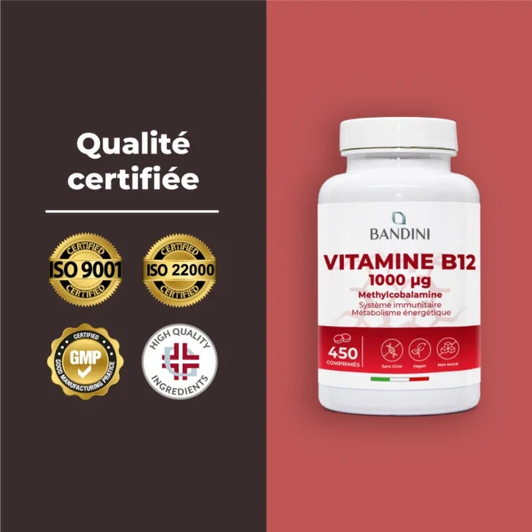 Complément alimentaire à base de vitamine B12