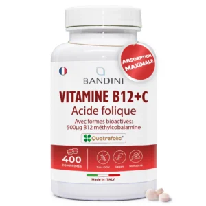 Complément alimentaire à base de vitamine B12+C