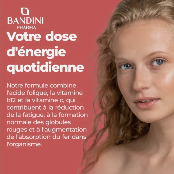 Complément alimentaire à base de vitamine B12 + C