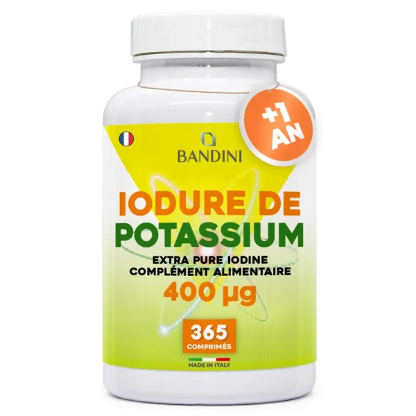 Iode de Potassium 400mcg – 365 comprimés