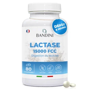 Complément alimentaire à base de lactase