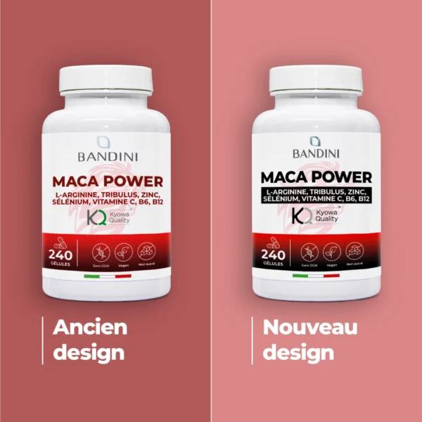 Complément alimentaire à base de Maca Power