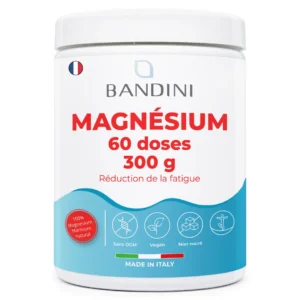 Complément alimentaire à base de magnésium en poudre