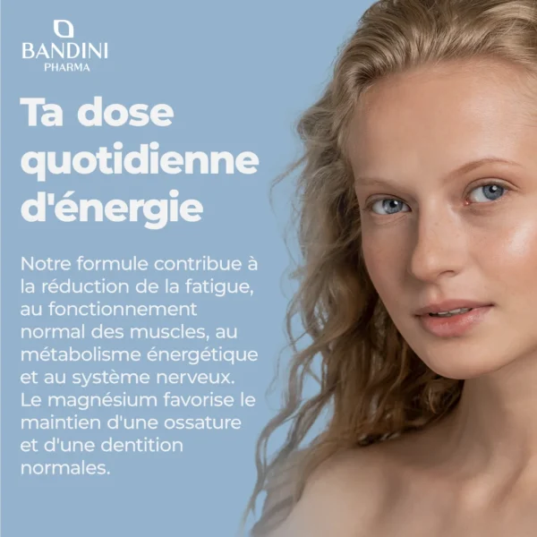 Complément alimentaire à base de magnésium en poudre