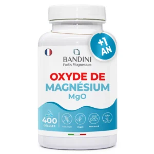 Complément alimentaire à base d’oxyde de magnésium