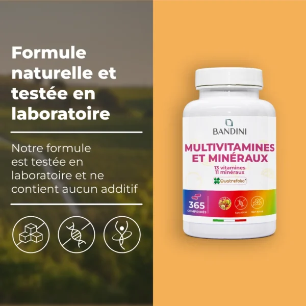 Complément alimentaire multivitaminé