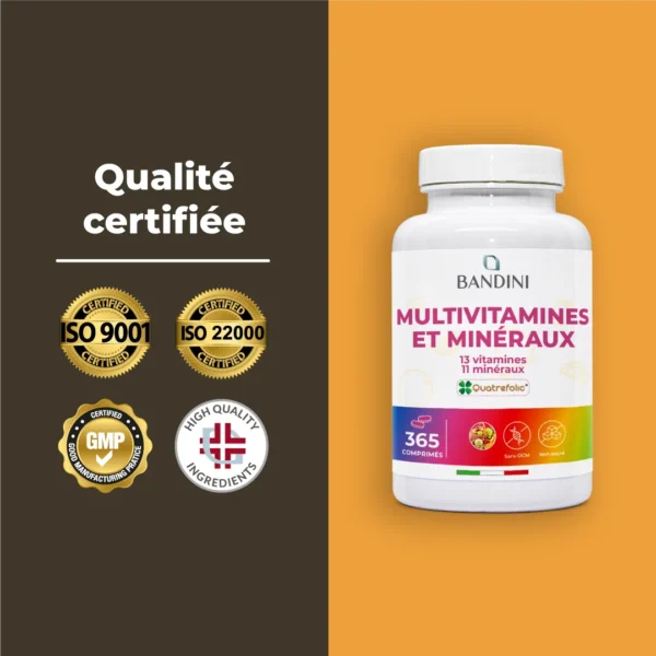 Complément alimentaire multivitaminé