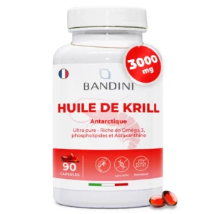 Complément alimentaire à base d’huile de krill