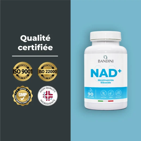 Complément à base de NAD 90 gélules