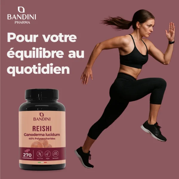 Complément à base de reishi