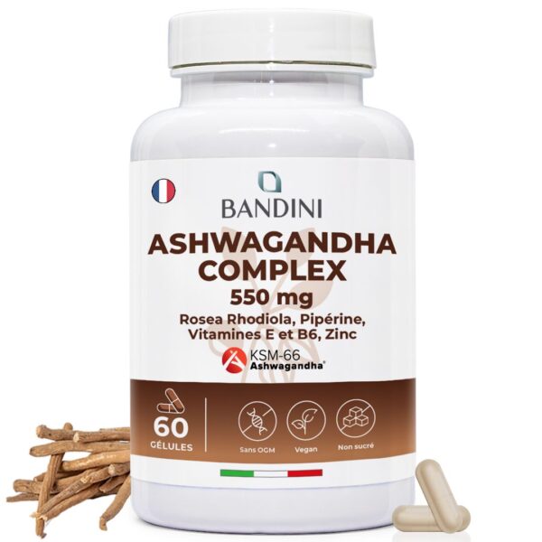 Ashwagandha Complexe – 60 gélules
