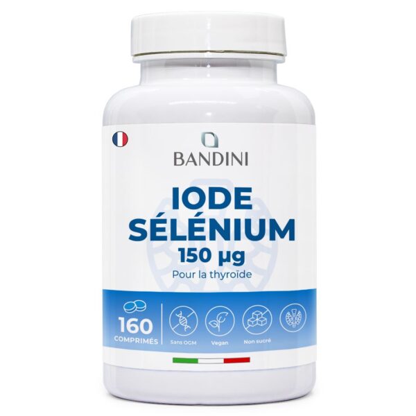 Iode Sélénium 150 mcg – 160 comprimés