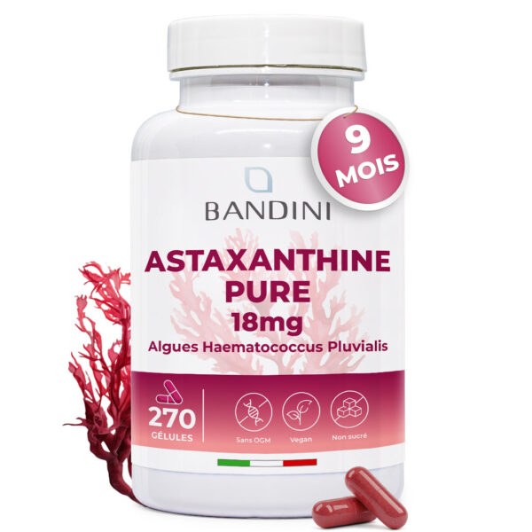 Astaxanthine 18 mg – 270 gélules