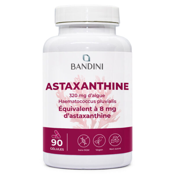 Astaxanthine 320mg (8 mg) – 90 gélules