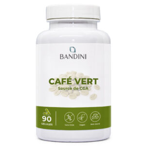 Café vert 90 gélules BANDINI main
