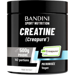 CREAPURE Créatine 500g poudre BANDINI main