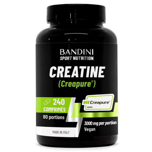 Creapure® Créatine monohydrate – 240 comprimés
