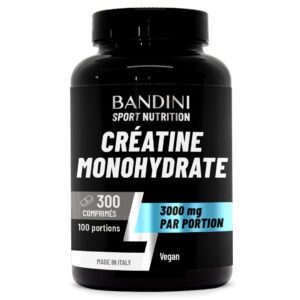 Créatine Monohydrate 300 Comprimés BANDINI main