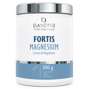 Fortis Magnésium Poudre 300 gr BANDINI main