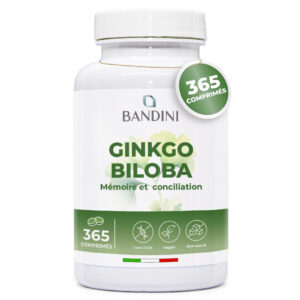 Ginkgo Biloba 365 comprimés BANDINI main