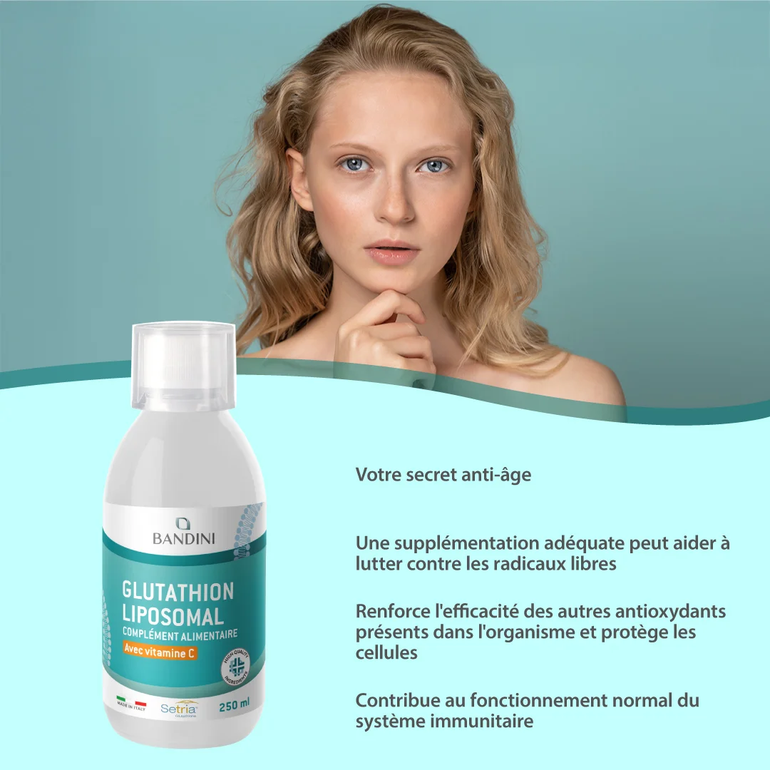 Glutathion liposomal avec vitamine C