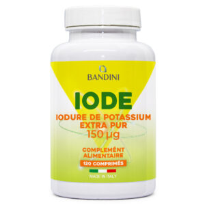 Iode 150mcg 120 comprimés BANDINI main