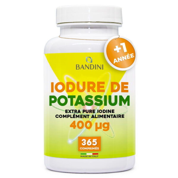 Iode de Potassium 400mcg – 365 comprimés
